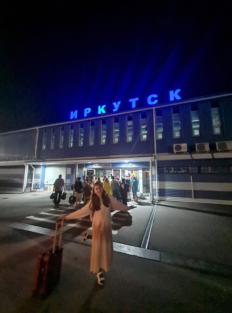 Стою в аэропорту Иркутска