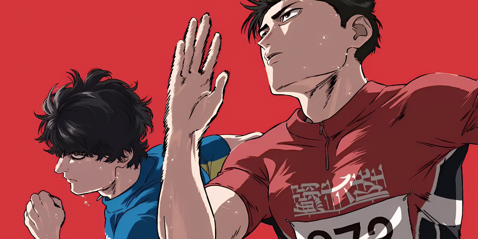 Дуэль главных героев Комии и Тогаси напоминает противостояние Роналду и Месси, где один полагается на фантастическое трудолюбие, а второй шлифует природный талант. Кадр: Rock 'n' Roll Mountain