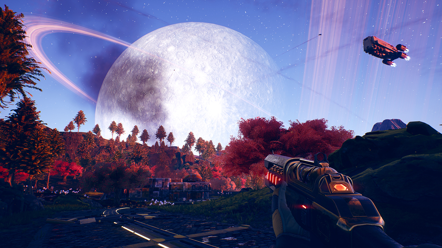Игроки и пресса в обзорах называли The Outer Worlds единственной игрой Obsidian, в которой приятно стрелять по врагам. Авторы упоминали, что им помогал эксперт по механикам шутеров. А во время работы над сиквелом опытом с ними делились создатели Halo. © Private Division