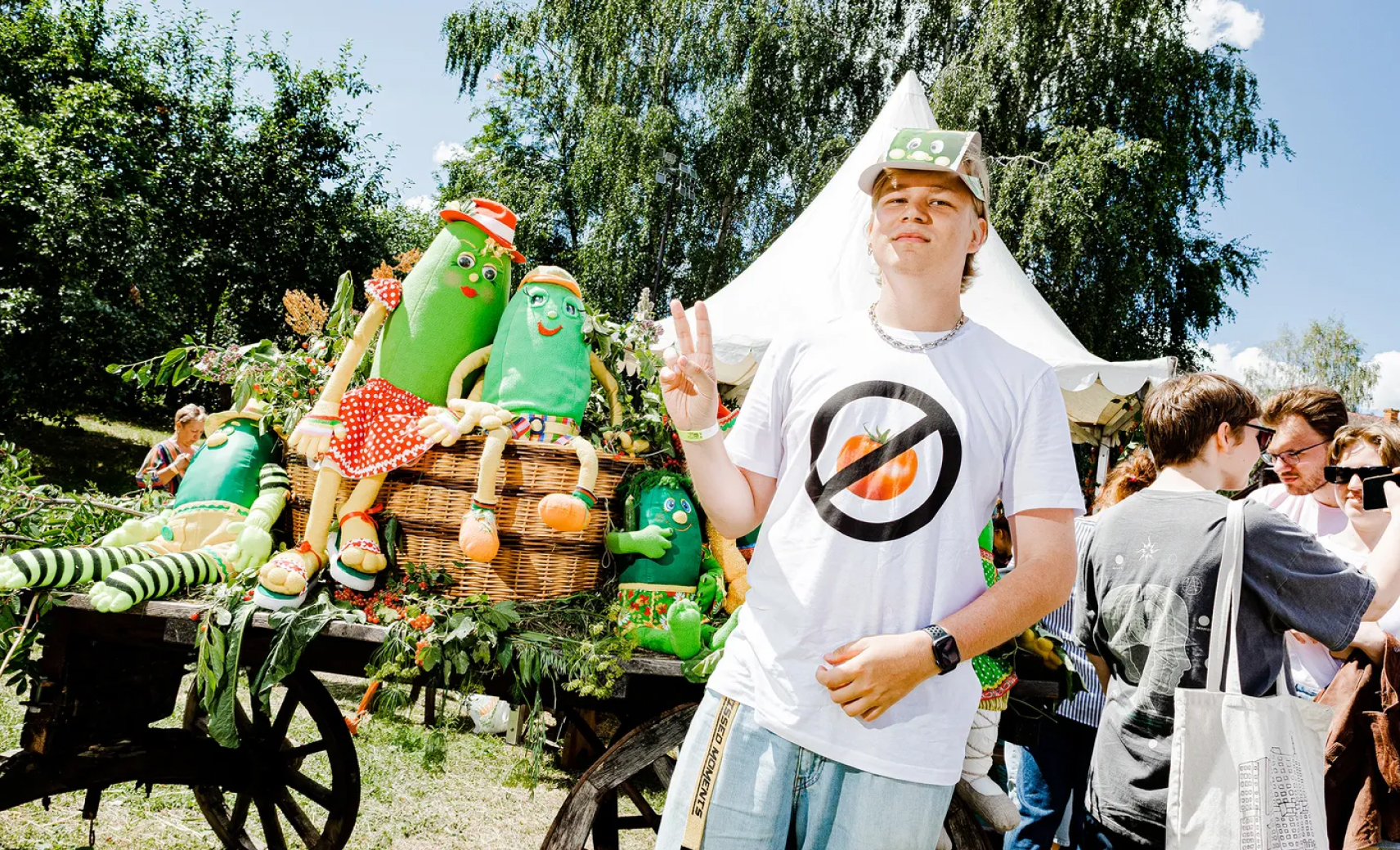 Как прошел День огурца в Суздале: фоторепортаж