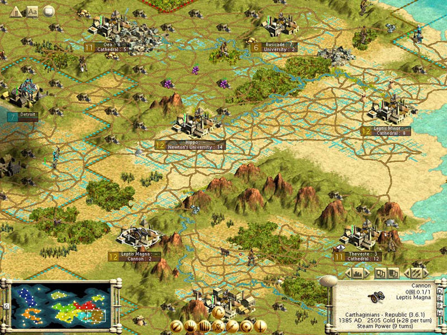 Для Civilization 3 вышли два дополнения: Play the World и Conquests. © Infogrames Interactive