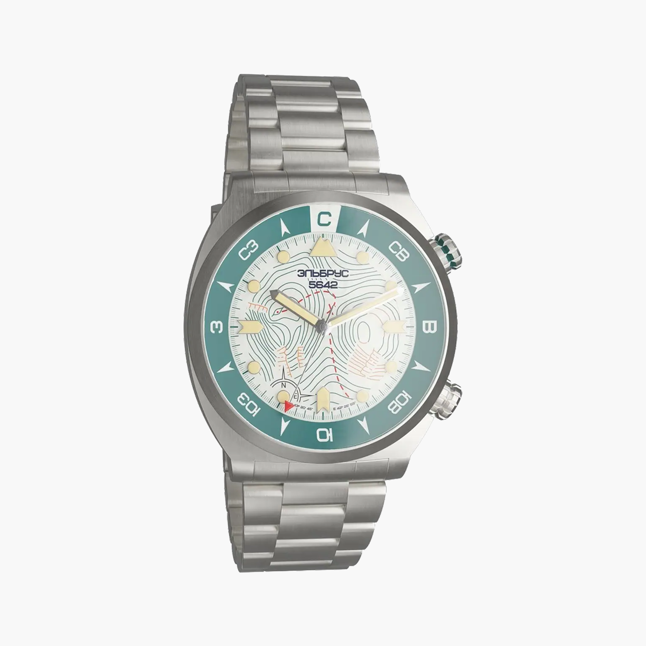 Модель «Эльбрус 5642» полностью распродана по предзаказу и больше производиться не будет. Цена составляла около 50 000 ₽. © hartland.watch