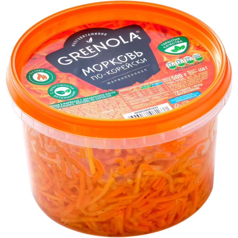 Морковь по-корейски Greenola