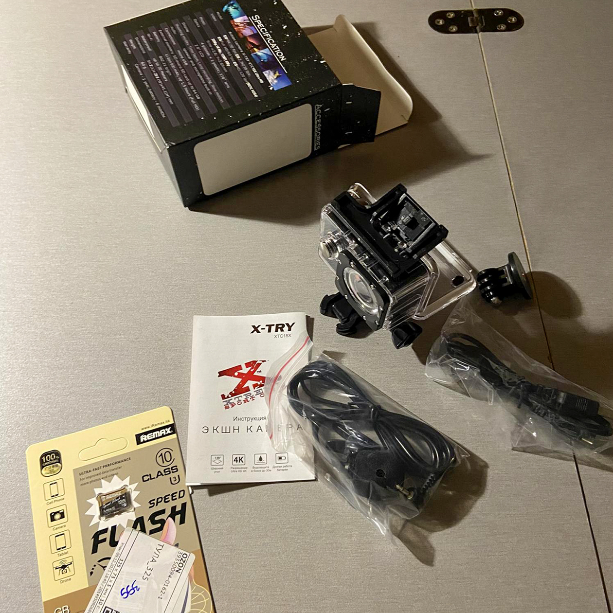 Такую экшен-камеру я заказал