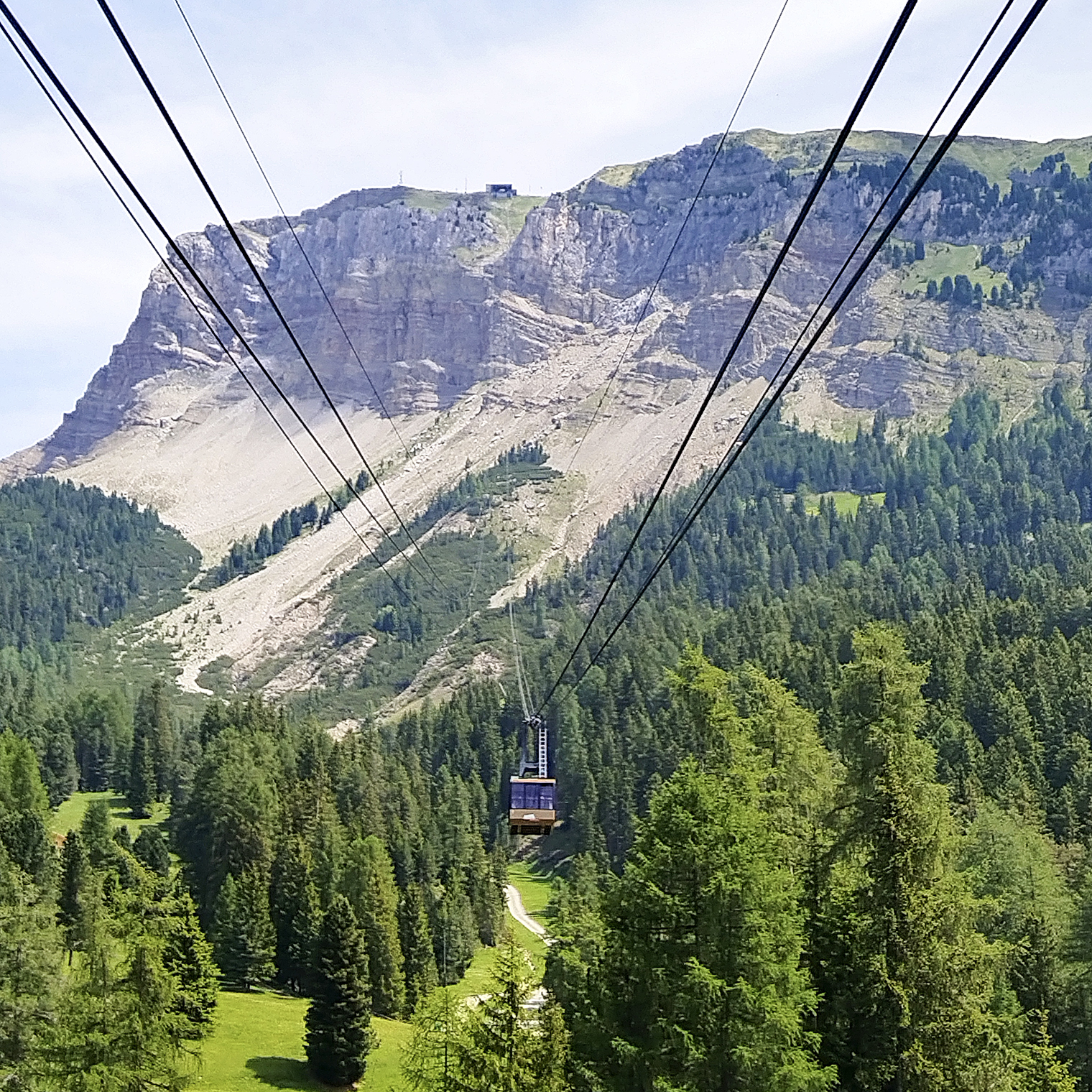 Подъемник на гору Сечеда