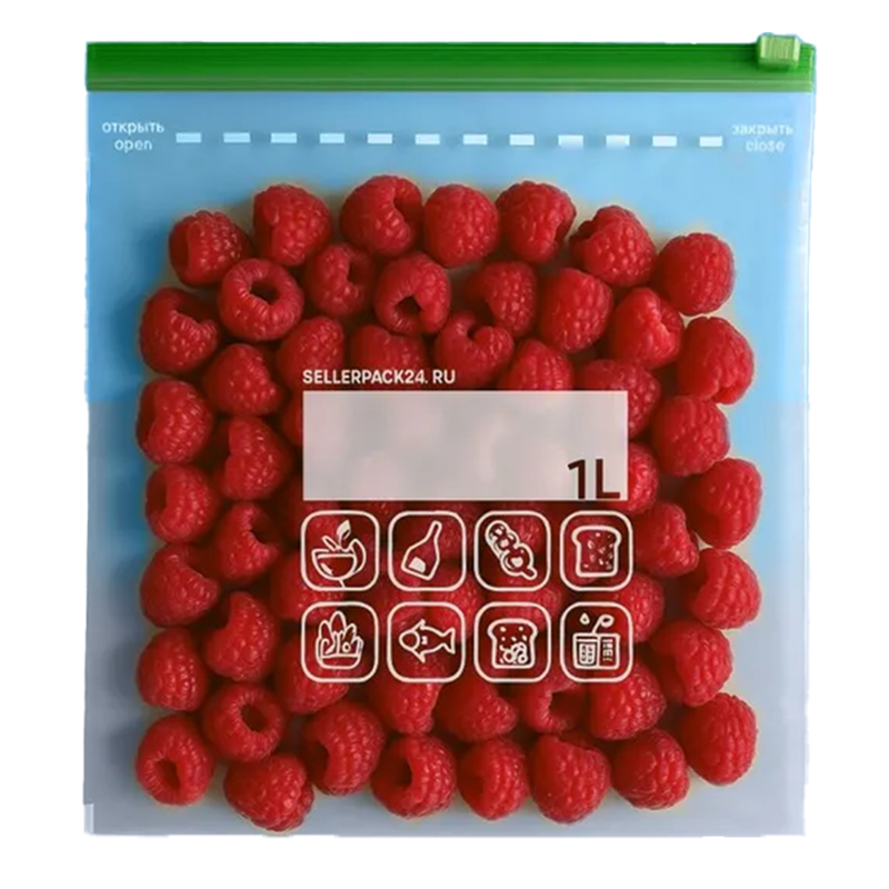 Плотные пакеты с замком-слайдером