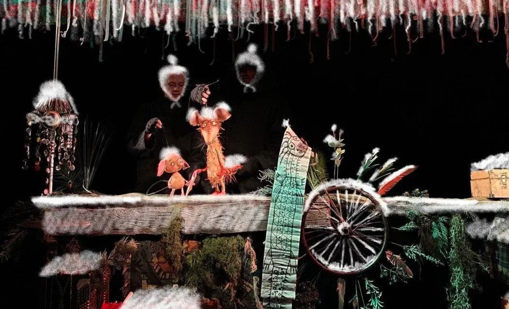 Зимние приключения Лиса и Поросенка