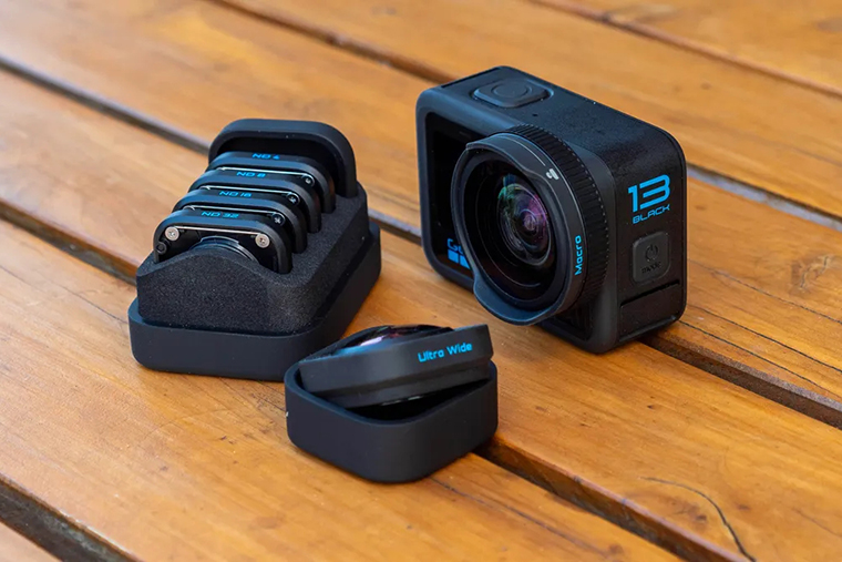 Сменная оптика заметно расширяет список возможностей GoPro Hero 13 Black. Источник: cnet.com