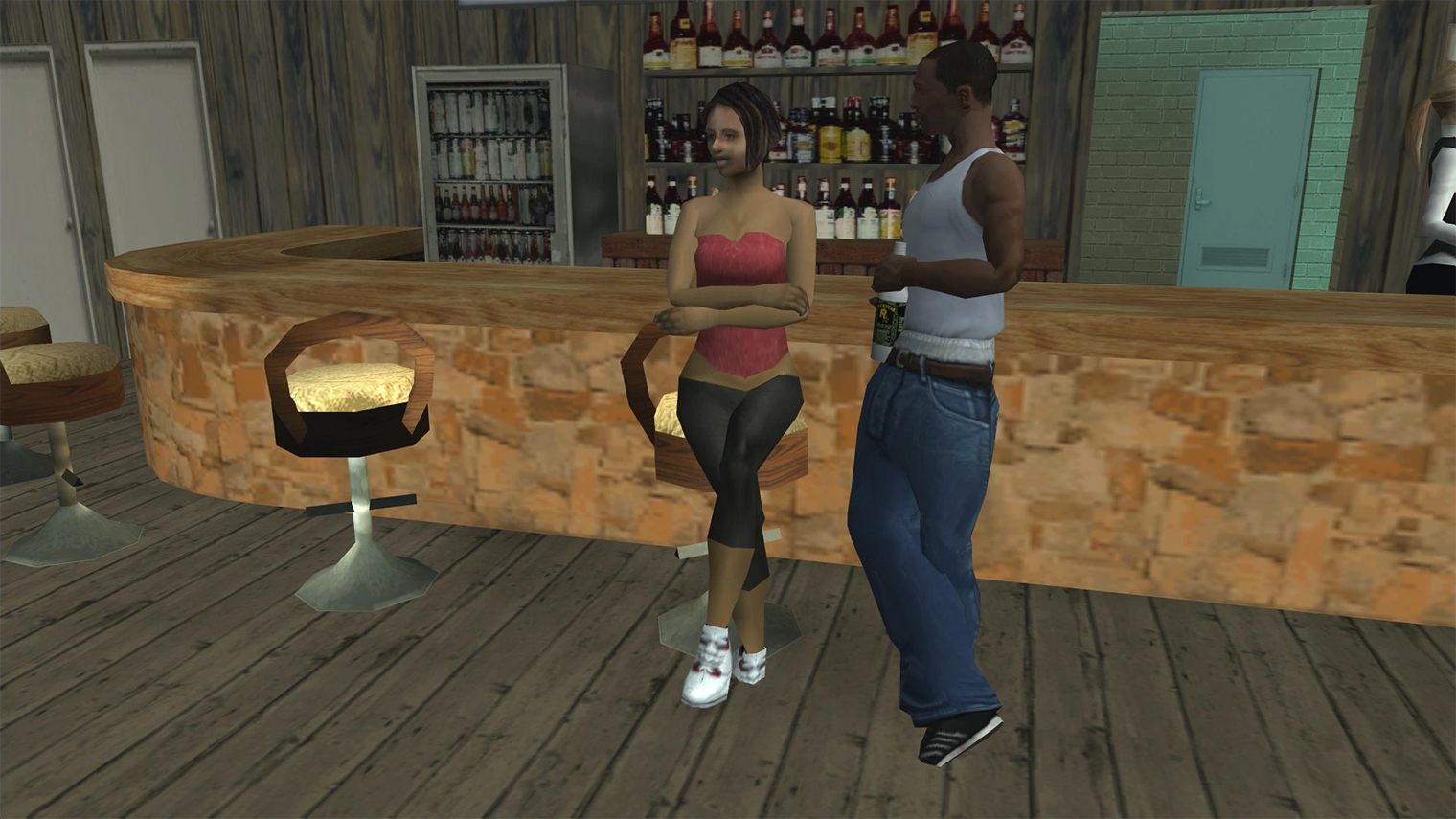 Типичное свидание в San Andreas — геймерам и этого хватало для счастья