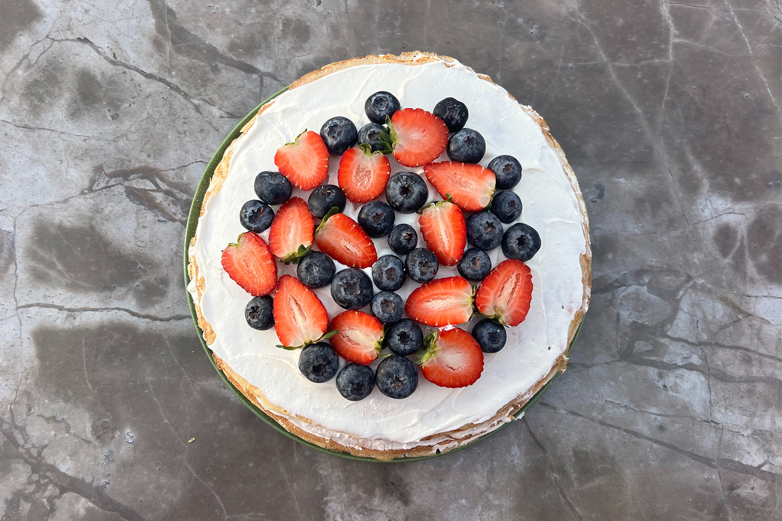 Готовый блинный торт