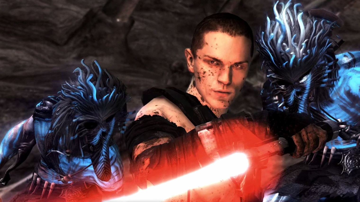 The Force Unleashed — не самая высокооцененная игра по «Звездным войнам». Но за 17 лет она обрела культовый статус среди поклонников франшизы. Кадр: LucasArts