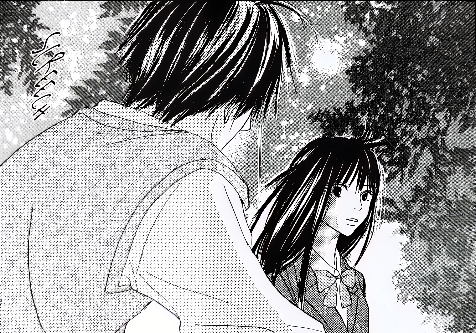 Это романтичная школьная манга, и визуальный стиль этому соответствует. © Bessatsu Margaret