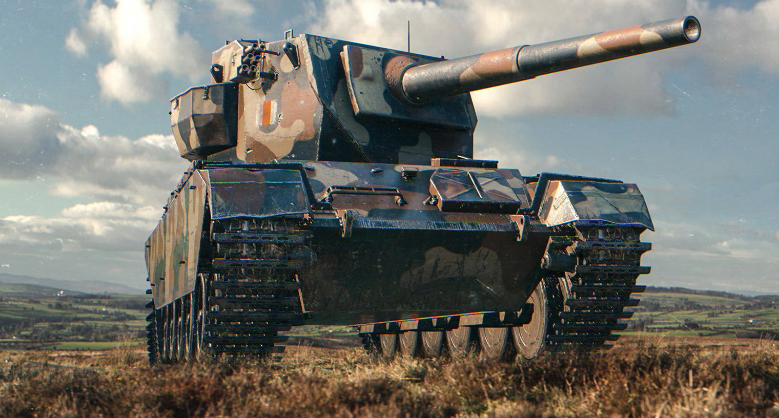 Conway разрабатывалась в начале 1950-х годов на базе среднего танка Centurion как временное решение для испытания мощного 120-миллиметрового орудия. Проект так и остался экспериментальным