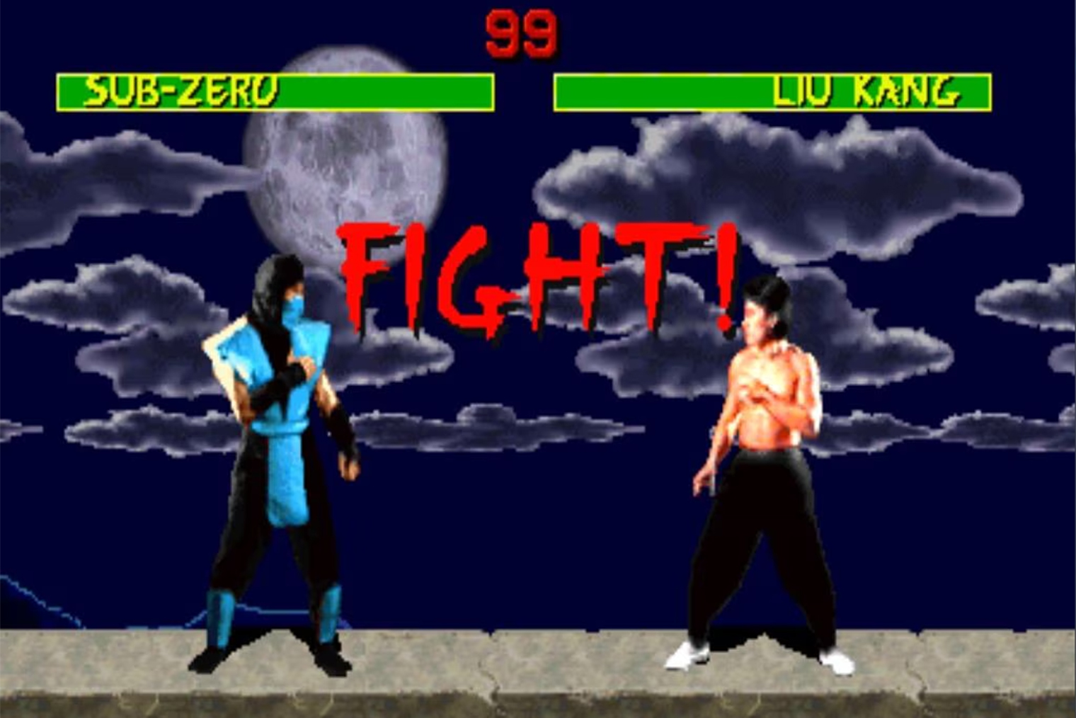 Арена на мосту быстро стала легендарной. Кадр: Midway Games