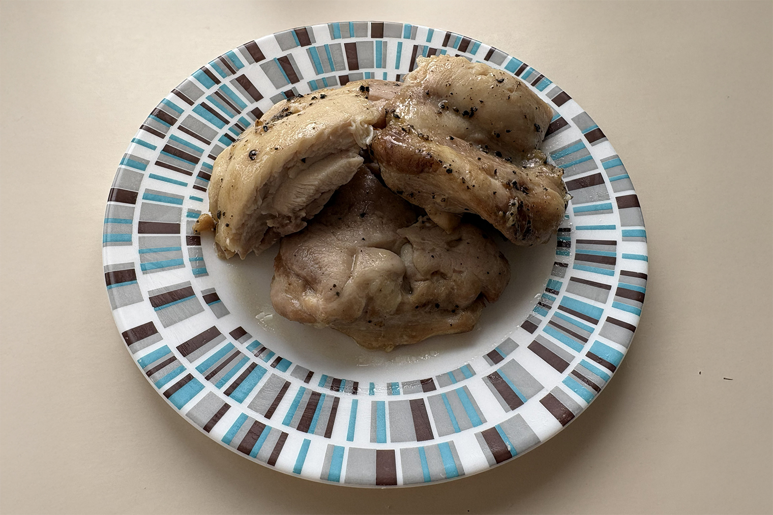 Курица на верхнем уровне духовки