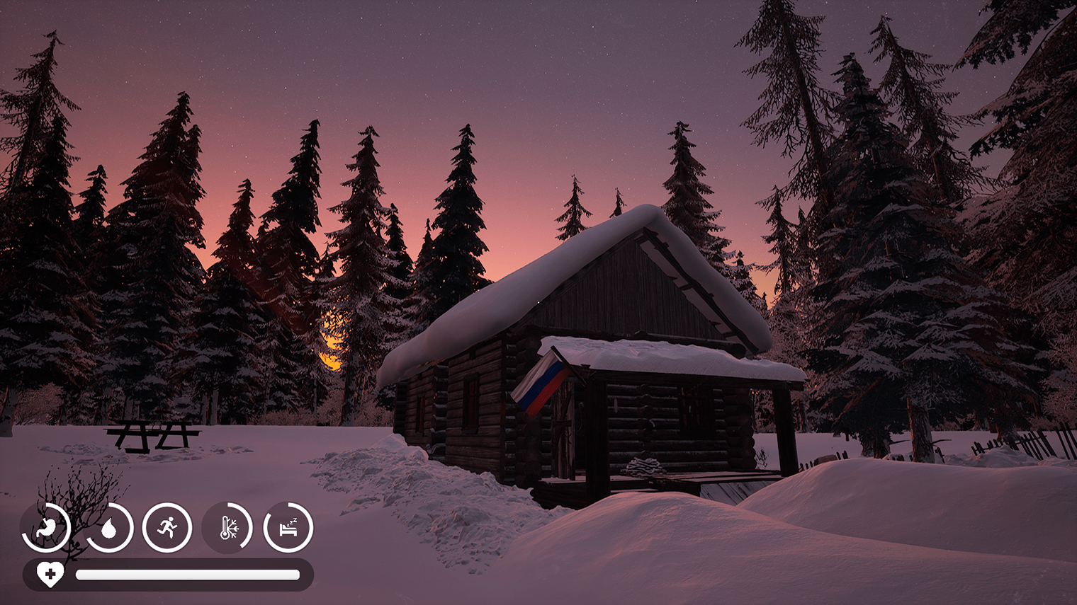 Снегопады очень обильные, и лопату придется брать в руки часто. © Olkon Games