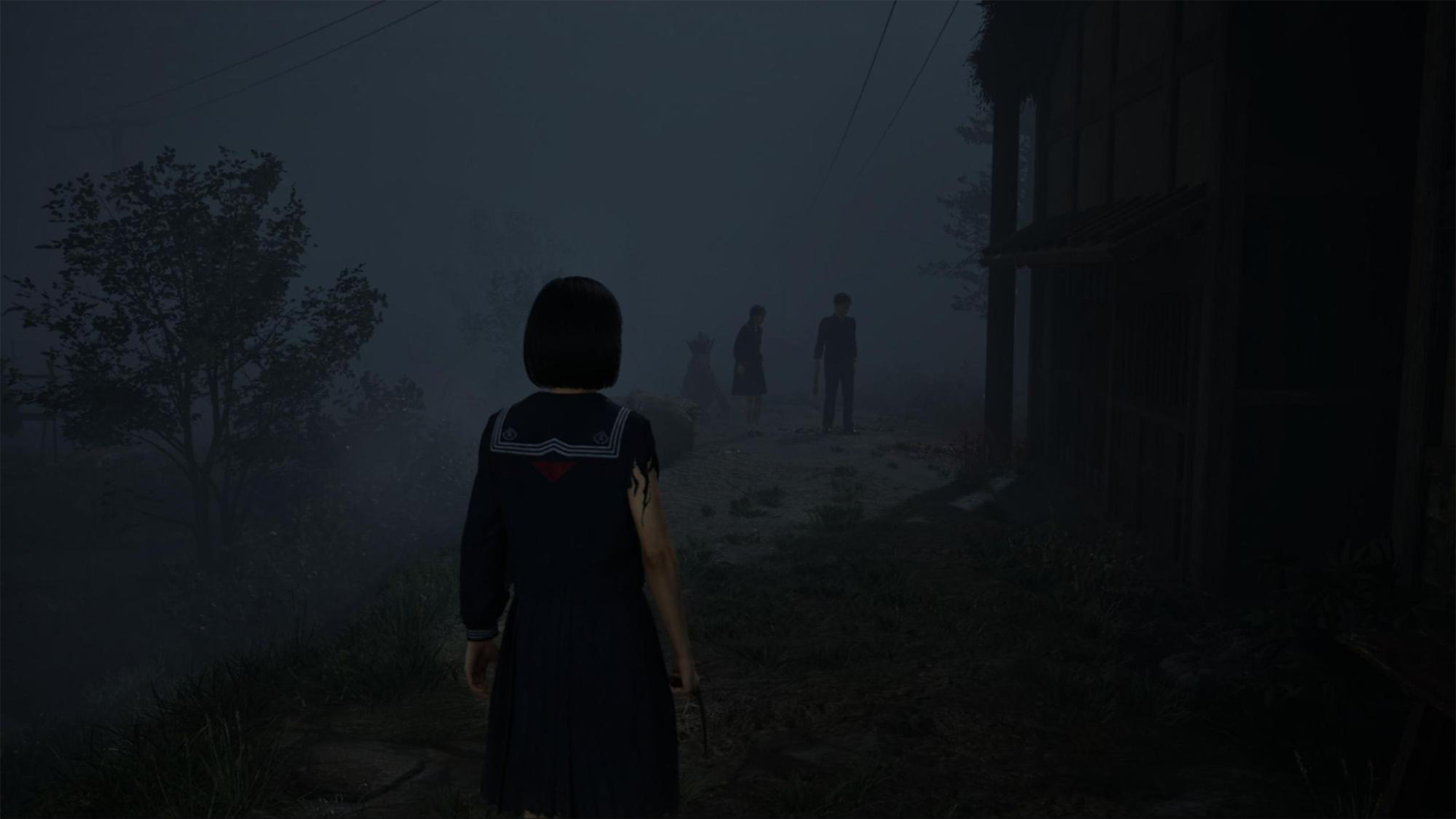 В середине игры Хинако оказывается в компании Сю и Ринко. Игра старательно подчеркивает, что друзьям нельзя доверять: они постоянно пропадают в тумане и держатся вдалеке от главной героини