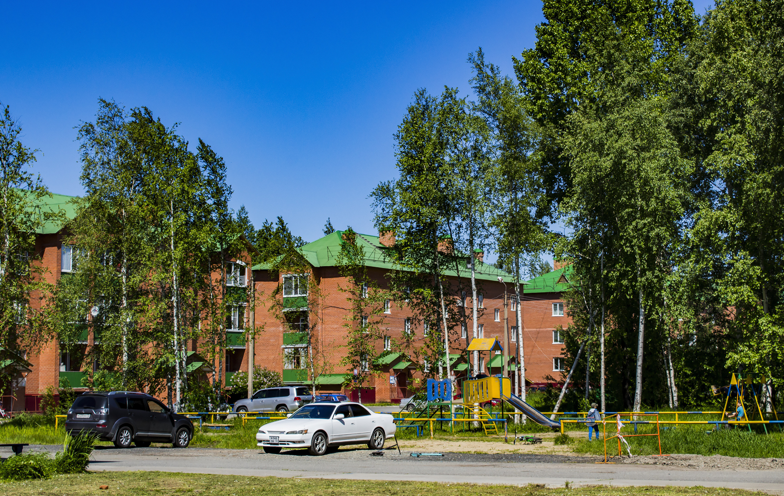 Новые дома в Первом микрорайоне