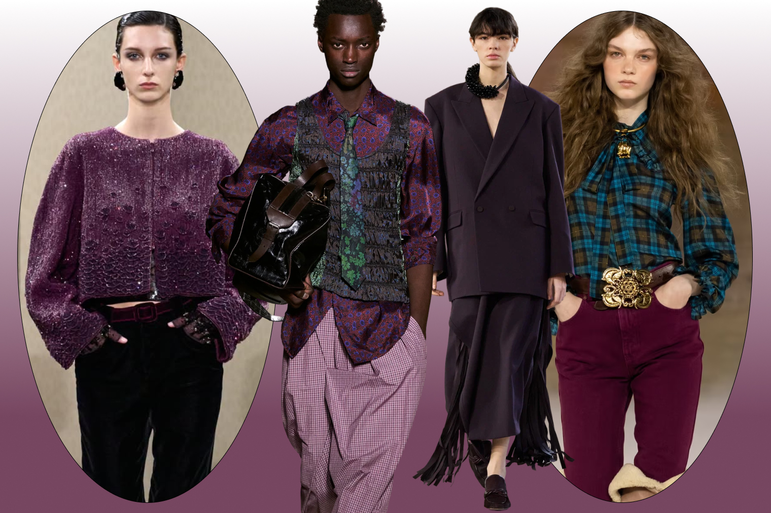 © Armani, Dries Van Noten, Carven, Chloe