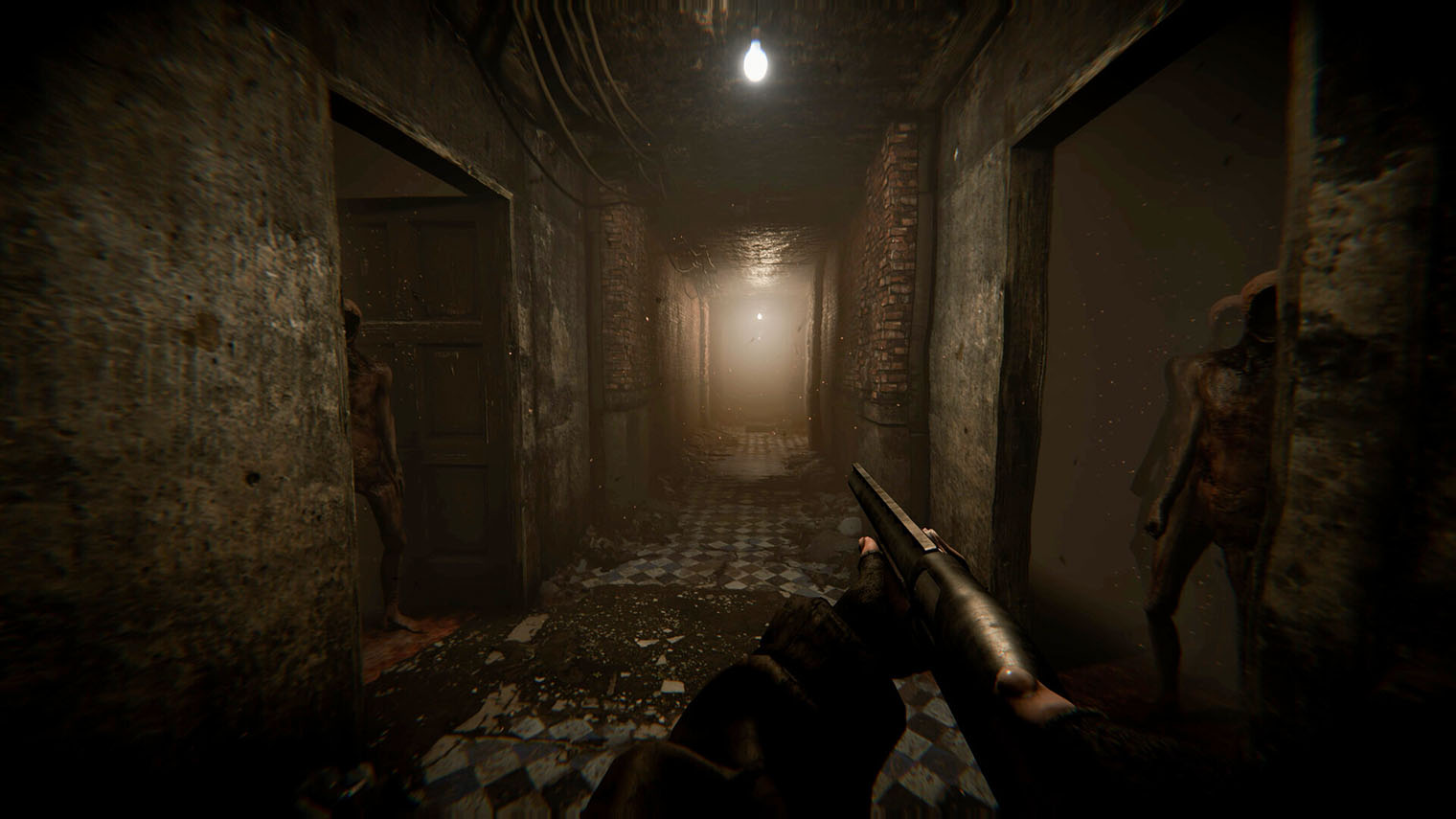 Сражения и головоломки разбавляют эпизодами, в которых происходит необъяснимая дичь. Кадр: Apogee Entertainment