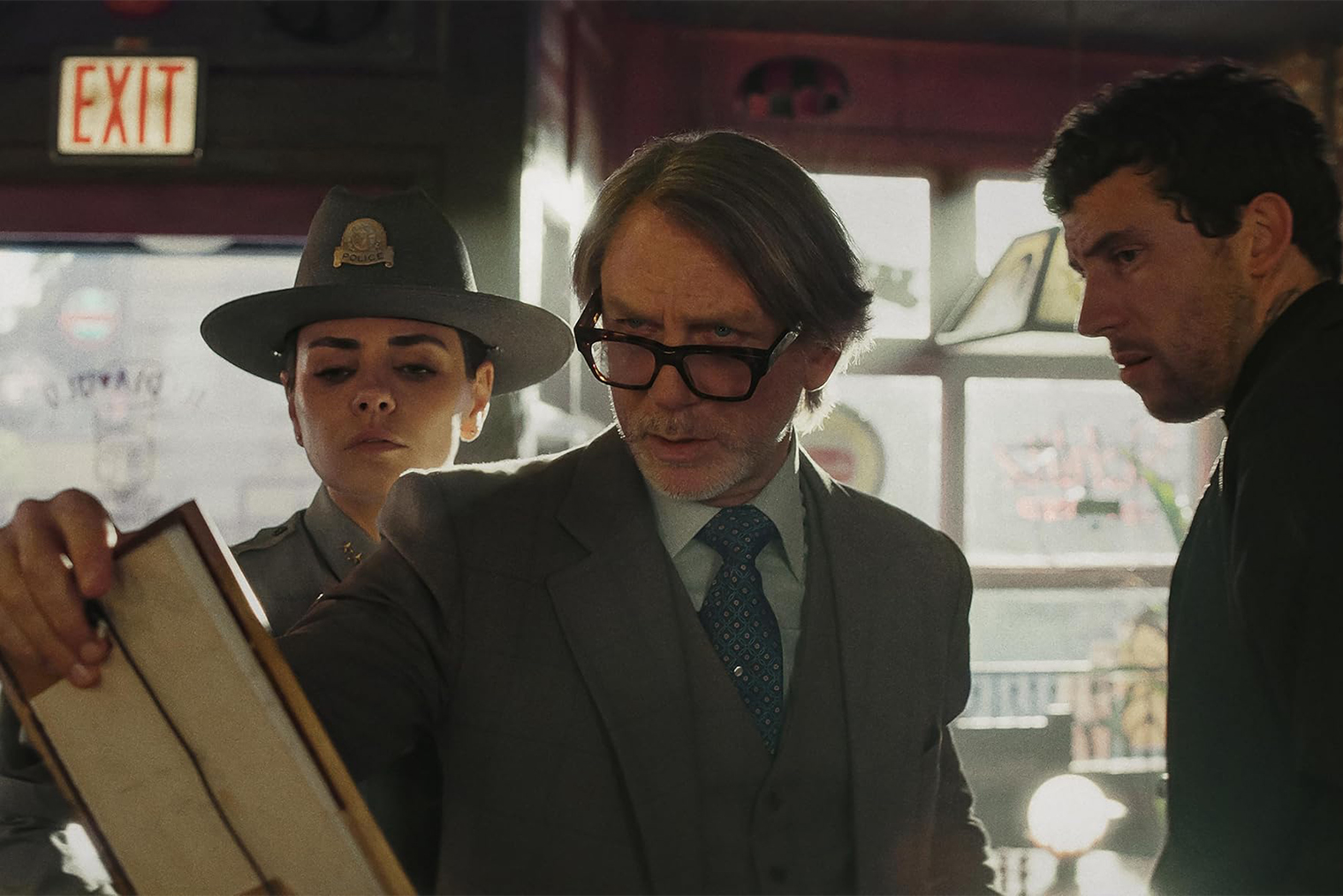 Оригинальное название фильма отсылает к песне Wake Up Dead Man группы U2. Первая часть трилогии при этом названа в честь трека Radiohead, вторая — в честь песни The Beatles