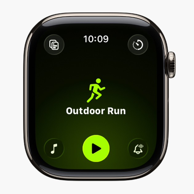 Новый экран приложения «Тренировка». Источник: apple.com