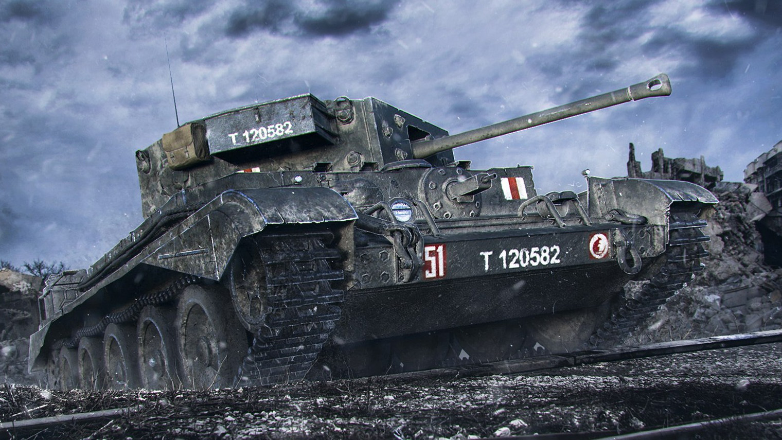В реальности танка под названием Cromwell B — литера B означает Berlin — на чертежах британских конструкторов никогда не существовало. Имя придумали разработчики