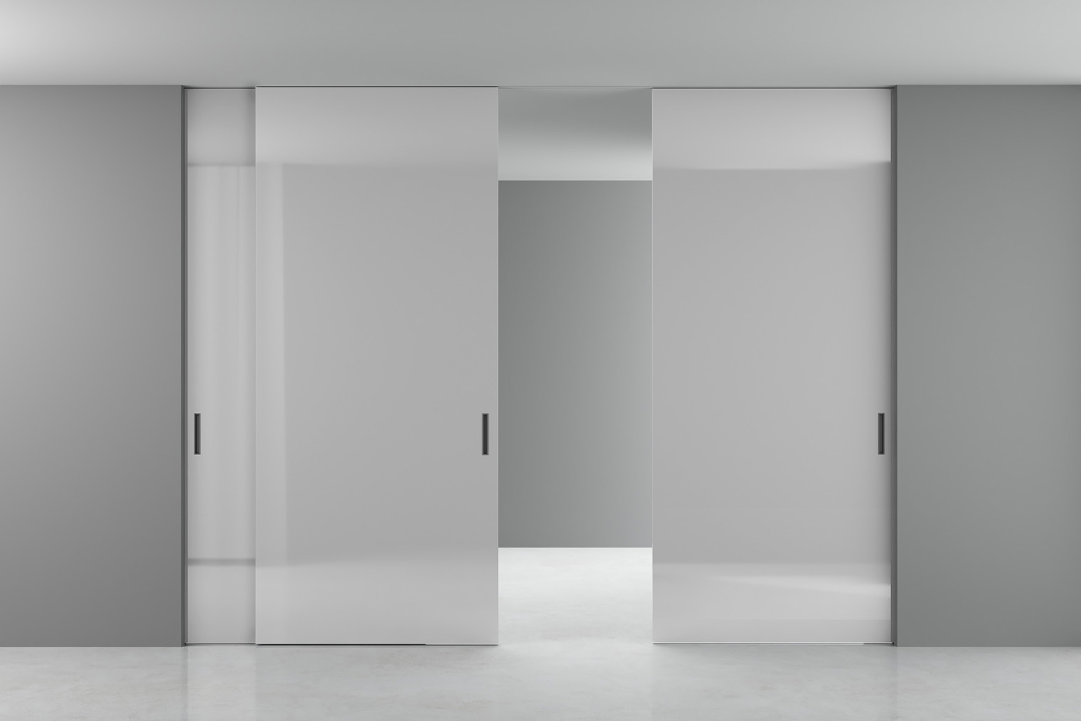 Раздвижная перегородка российского производителя Union. Стоимость — от 107 900 ₽ за откатную створку