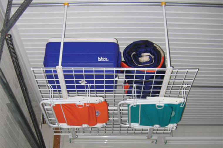 Также подойдут системы потолочного хранения для гаражей. Источник: garagetek.ru