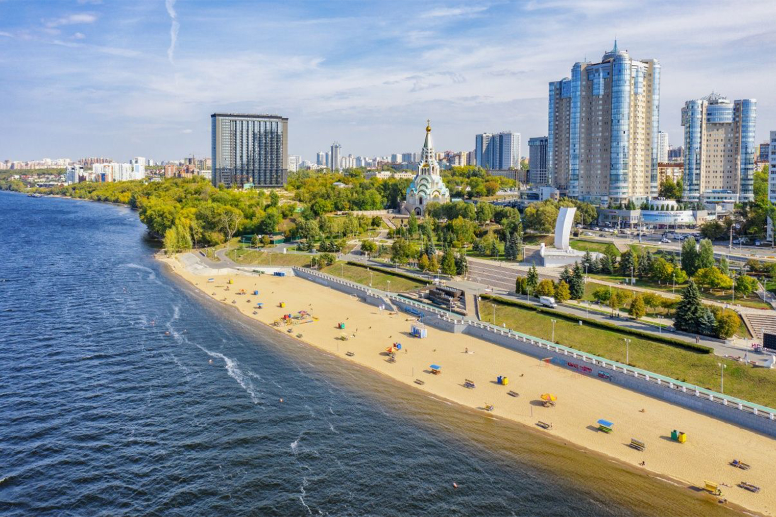 Местные жители свой город называют курортом. Источник: samara.travel