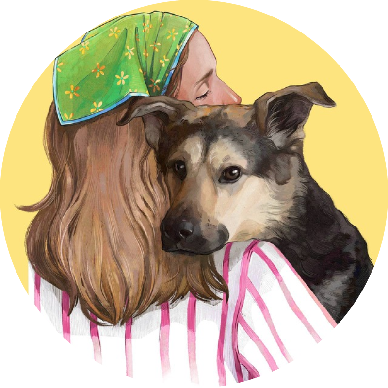 Оксана и зверята