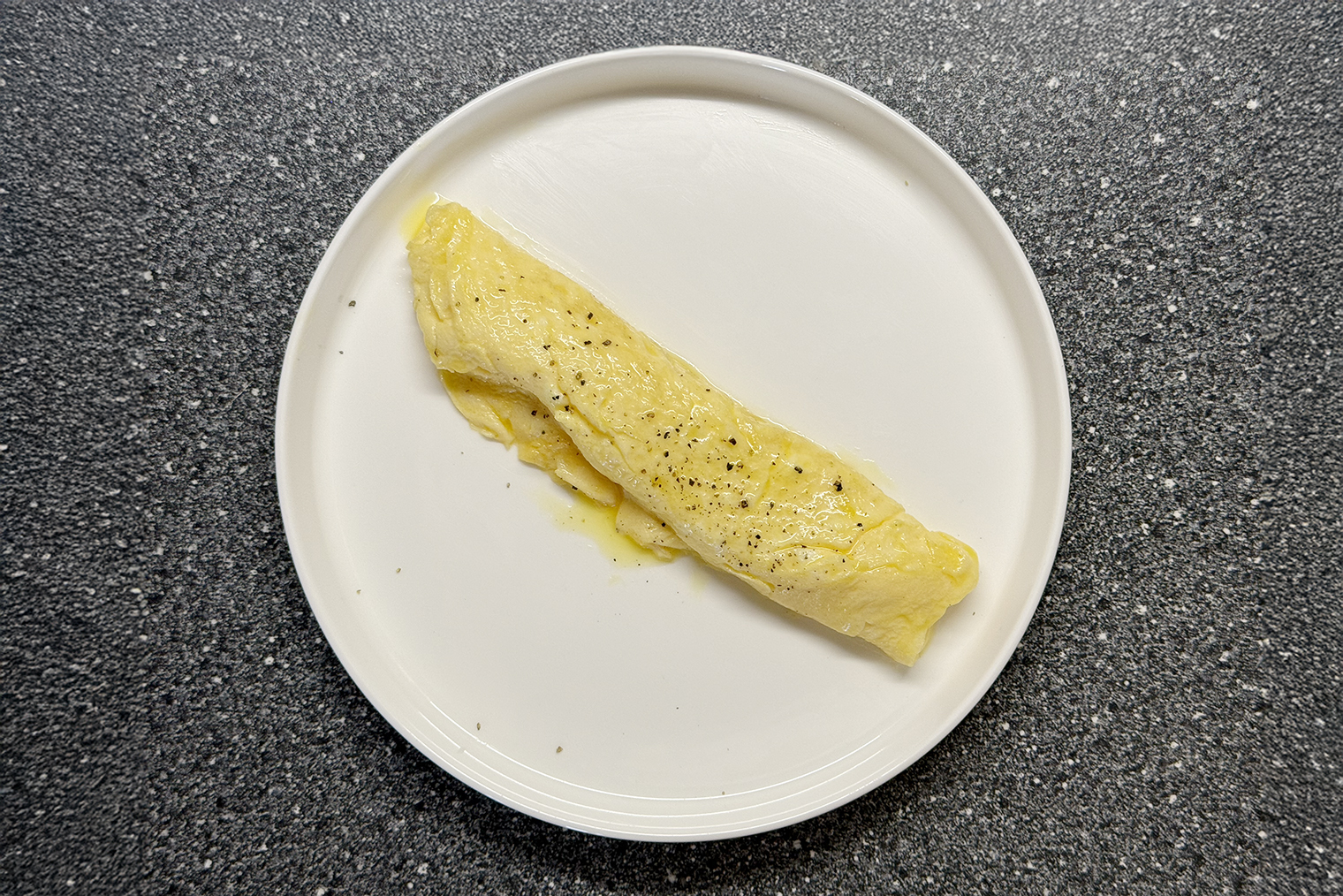 Готовый французский омлет