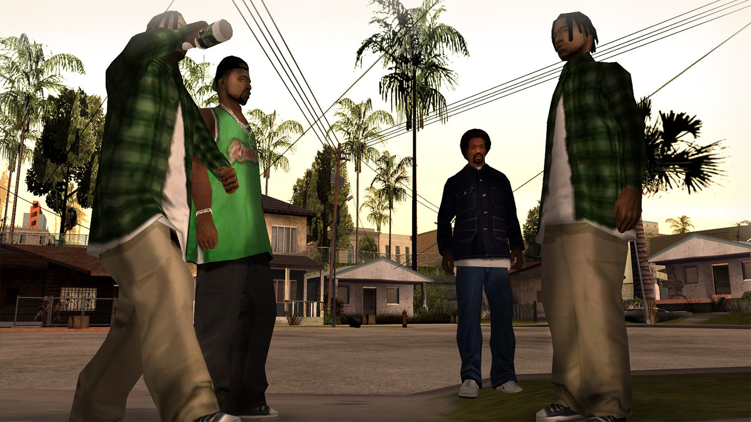 Критику легко парировать тем, что в San Andreas вообще нет однозначно положительных персонажей — вне зависимости от расы. Да и все национальности в игре представлены стереотипно