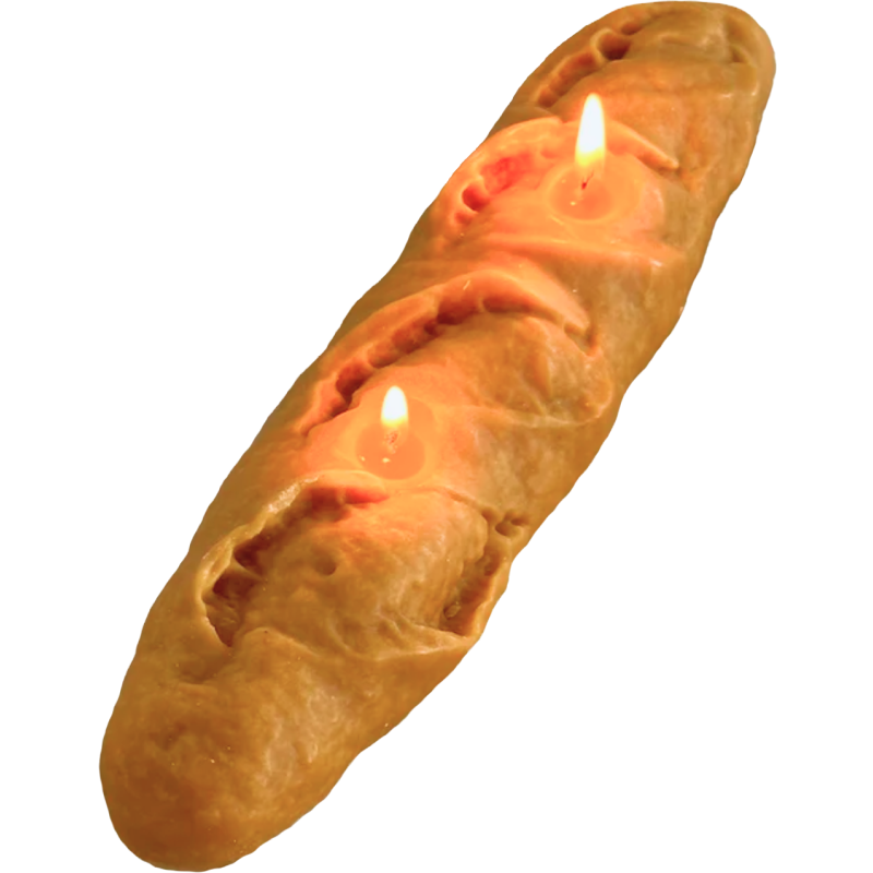 Свеча-багет