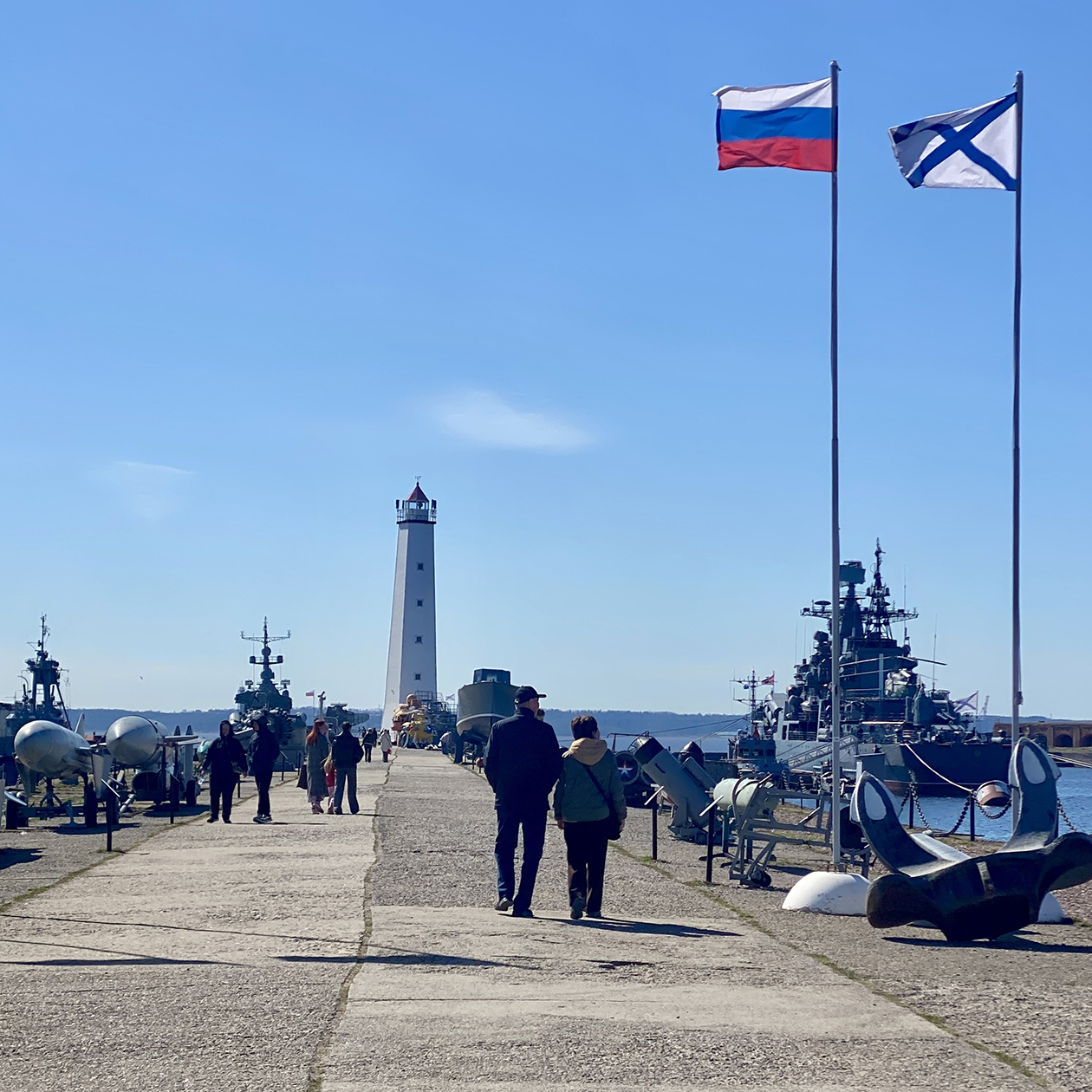 Это один из последних в мире действующих деревянных маяков. © Надежда Зайцева