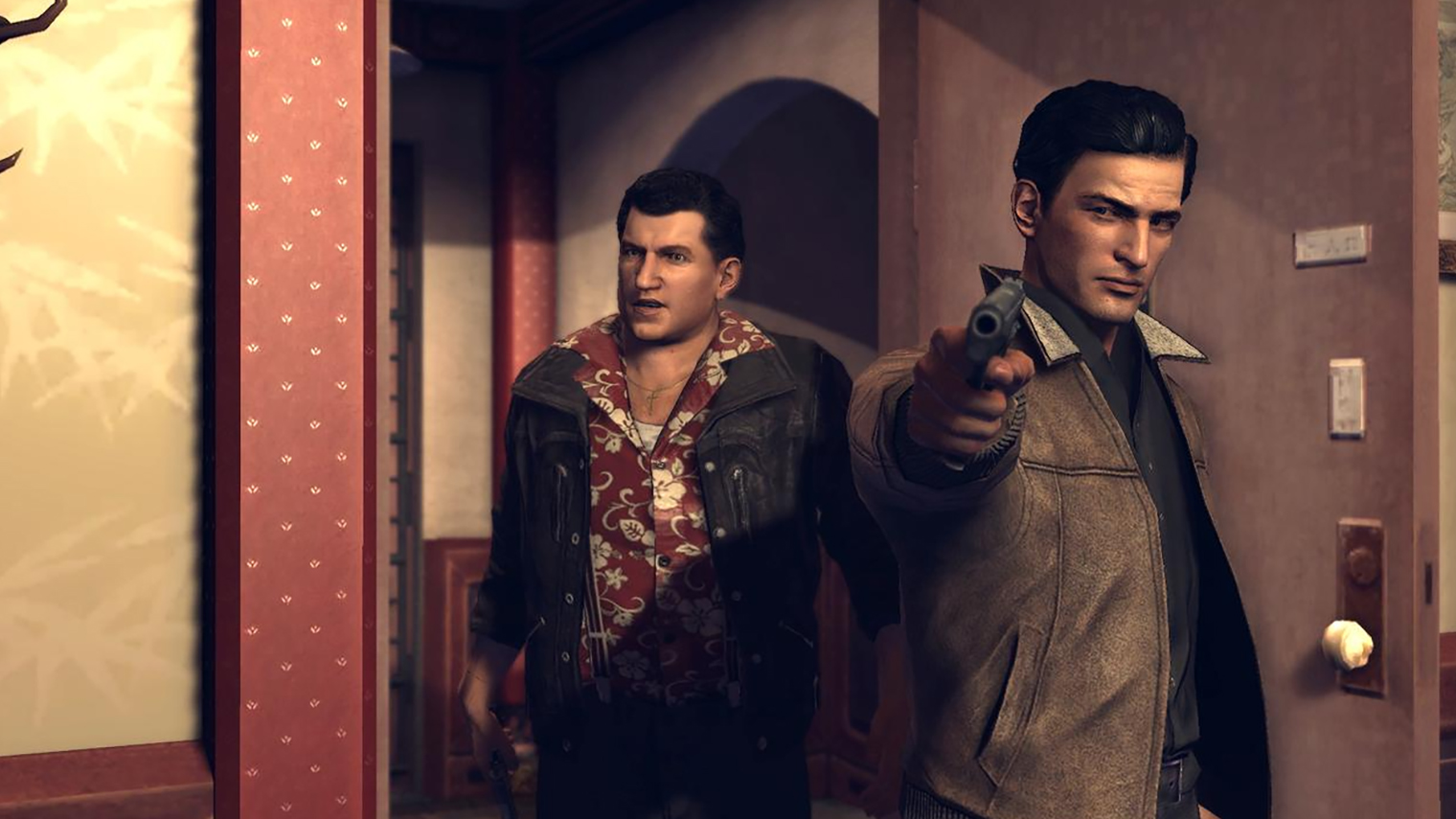 В Mafia 2 полно бойких кат-сцен, в которых преступления главных героев показывают под рок-н-ролл — прямо как у Мартина Скорсезе в «Славных парнях» и «Казино». Кадр: 2K Games