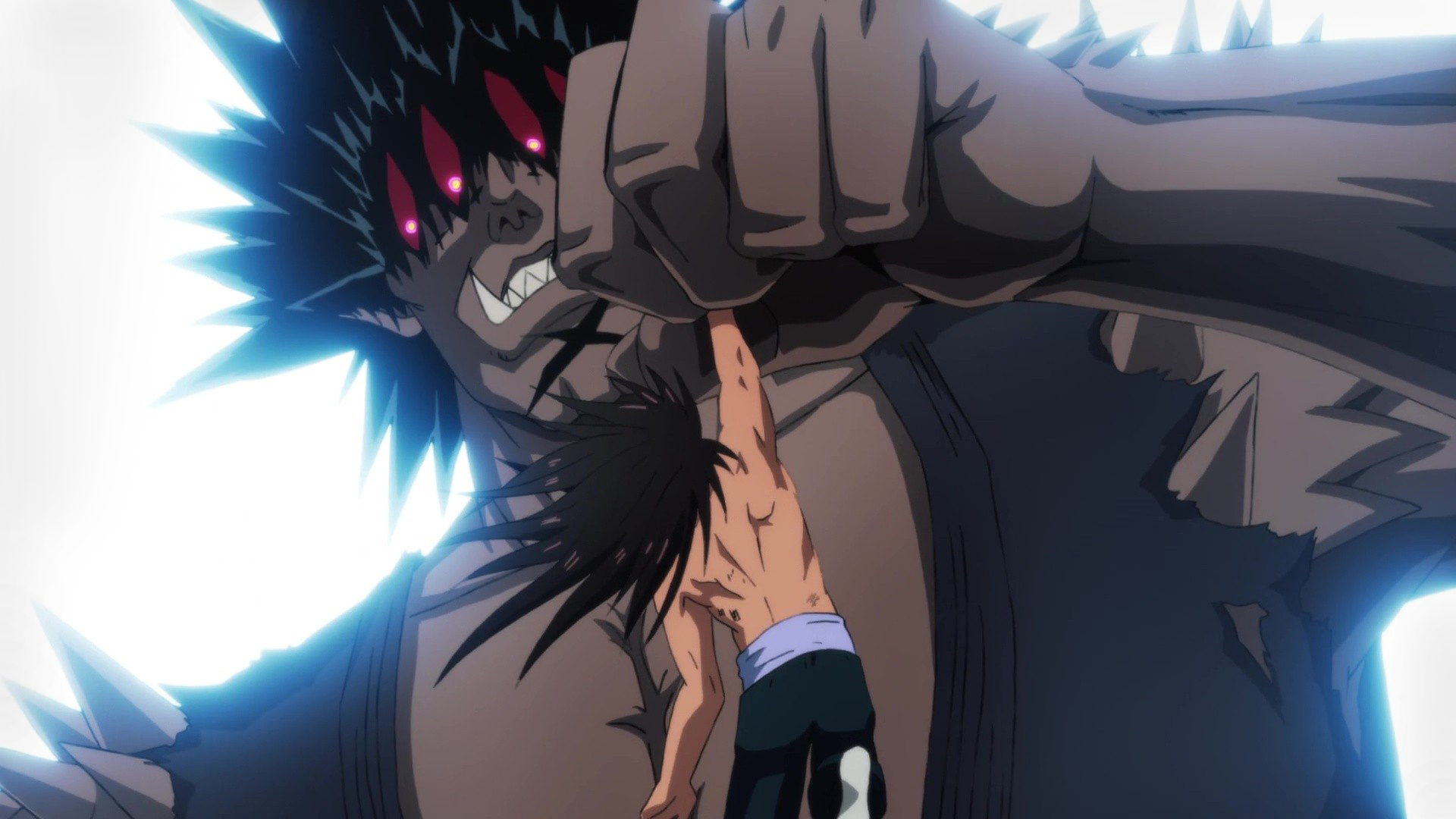 Стиль стал более глянцевым, и на первый взгляд анимация не сильно просела, но в динамике оголяются все проблемы. Кадр: J.C.Staff