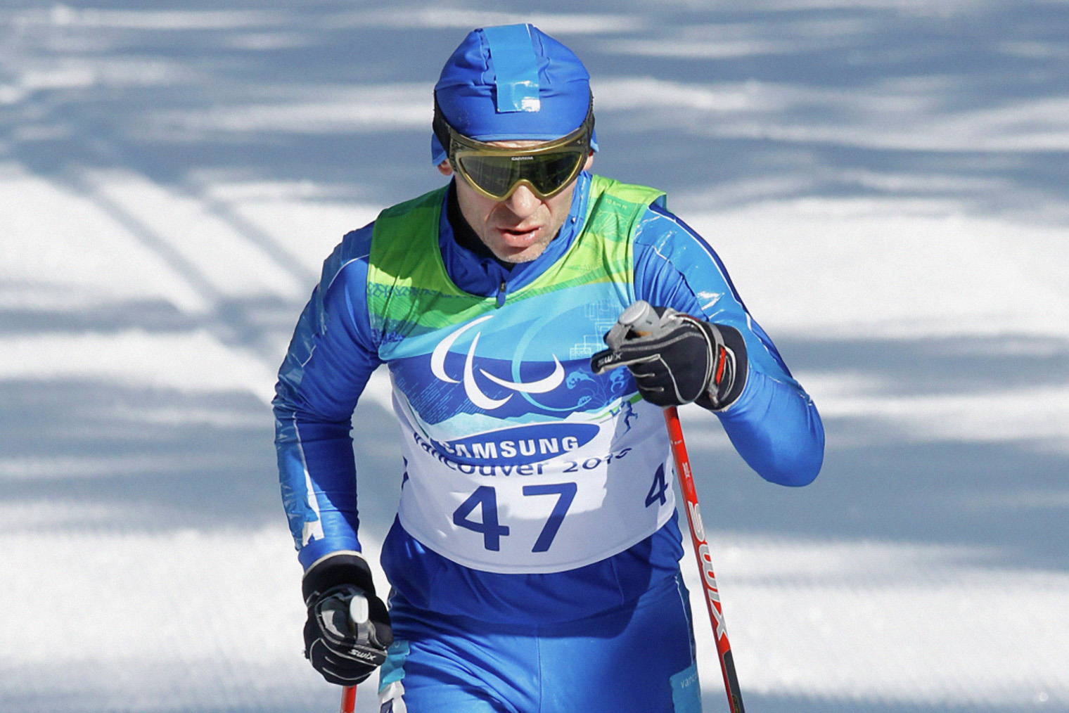 Валерий Купчинский на Паралимпиаде в Уистлере. © Илья Питалев / РИА Новости