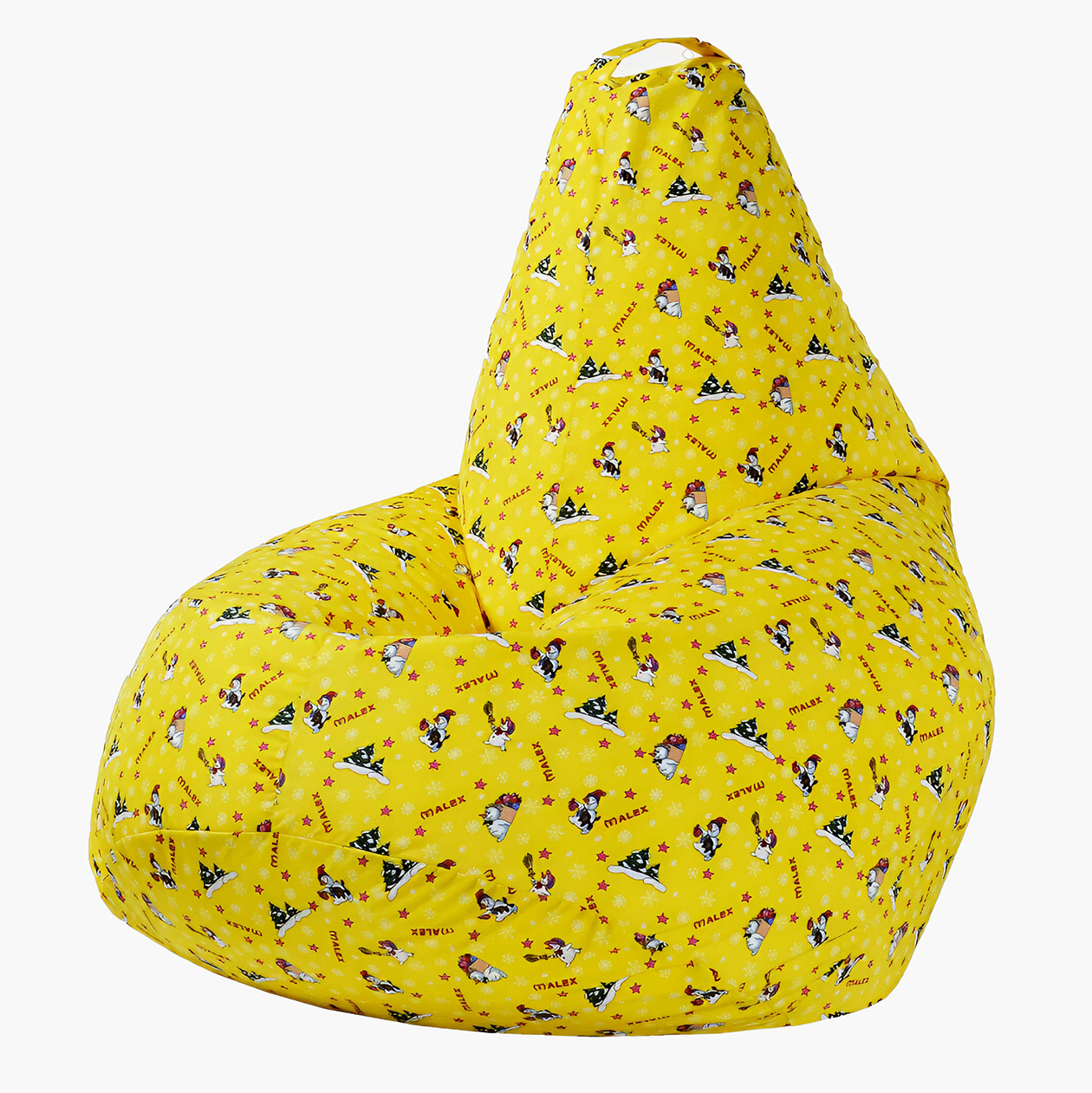 На кресле-мешке можно сидеть, лежать, а еще на него прикольно прыгать. Такое кресло стоит от 1 700 ₽. Источник: market.yandex.ru