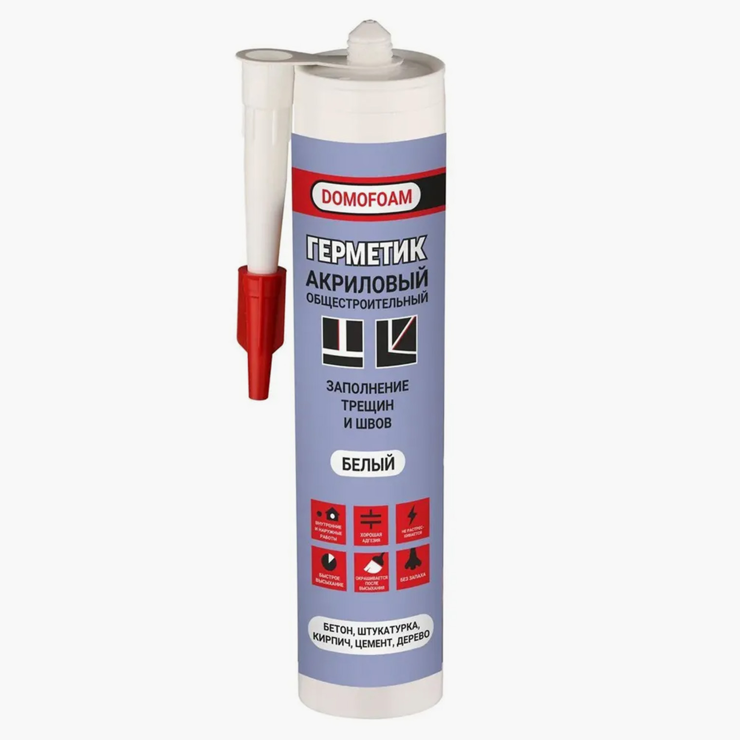 Можно использовать универсальный герметик, который подходит ко всем материалам: дерево, пластик, бетон и штукатурка. Такой подойдет для любых окон, подоконников и откосов