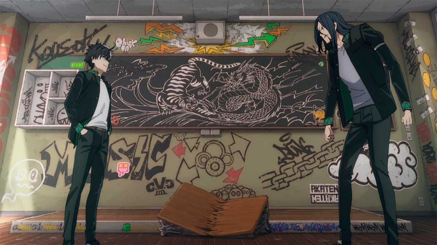 Производством «Ветролома» занималась студия CloverWorks. Из-под ее руки вышли «Хвост феи» и «Семья шпиона»