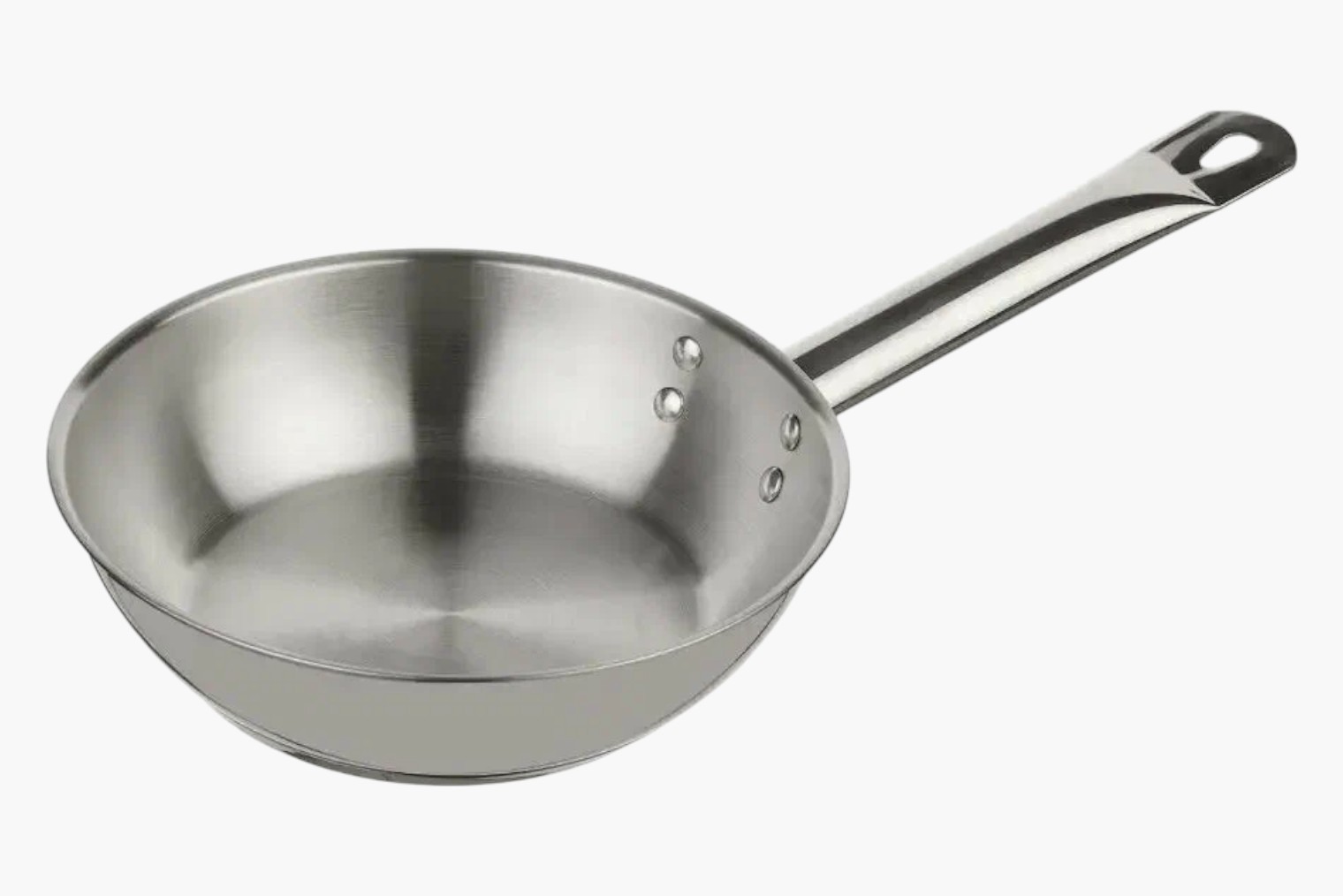 Пример сковороды из нержавеющей стали от российского производителя «Катунь» за 1 500—2 500 ₽