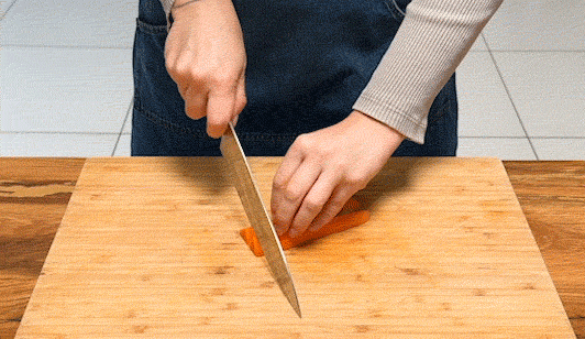 Пайзан — нарезка продуктов тонкими ломтиками толщиной 1—3 мм