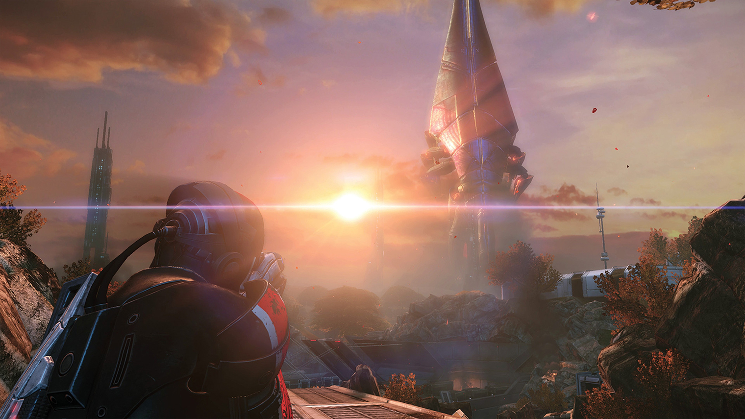 По вселенной Mass Effect выпустили несколько книг. Самая интересная — роман Дрю Карпишина «Открытие». Это приквел к первой части. © Electronic Arts