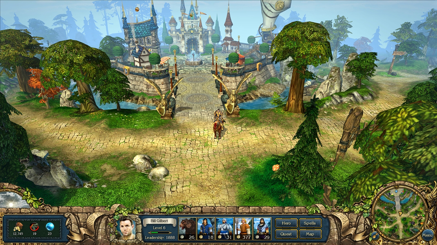 Визуально игра напоминает легендарную Warcraft 3. © Fulqrum Publishing