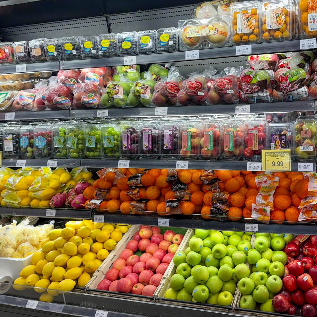 Прилавок местного магазина