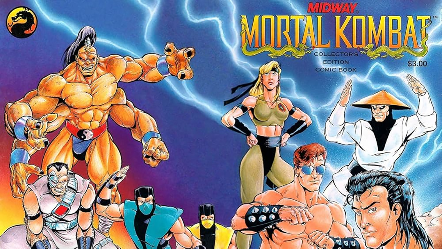 В комиксе в том числе рассказывается о том, как Великий Кун Лао одолел Шан Цзуна в битве, но затем был повергнут Горо. Кадр: Midway Games