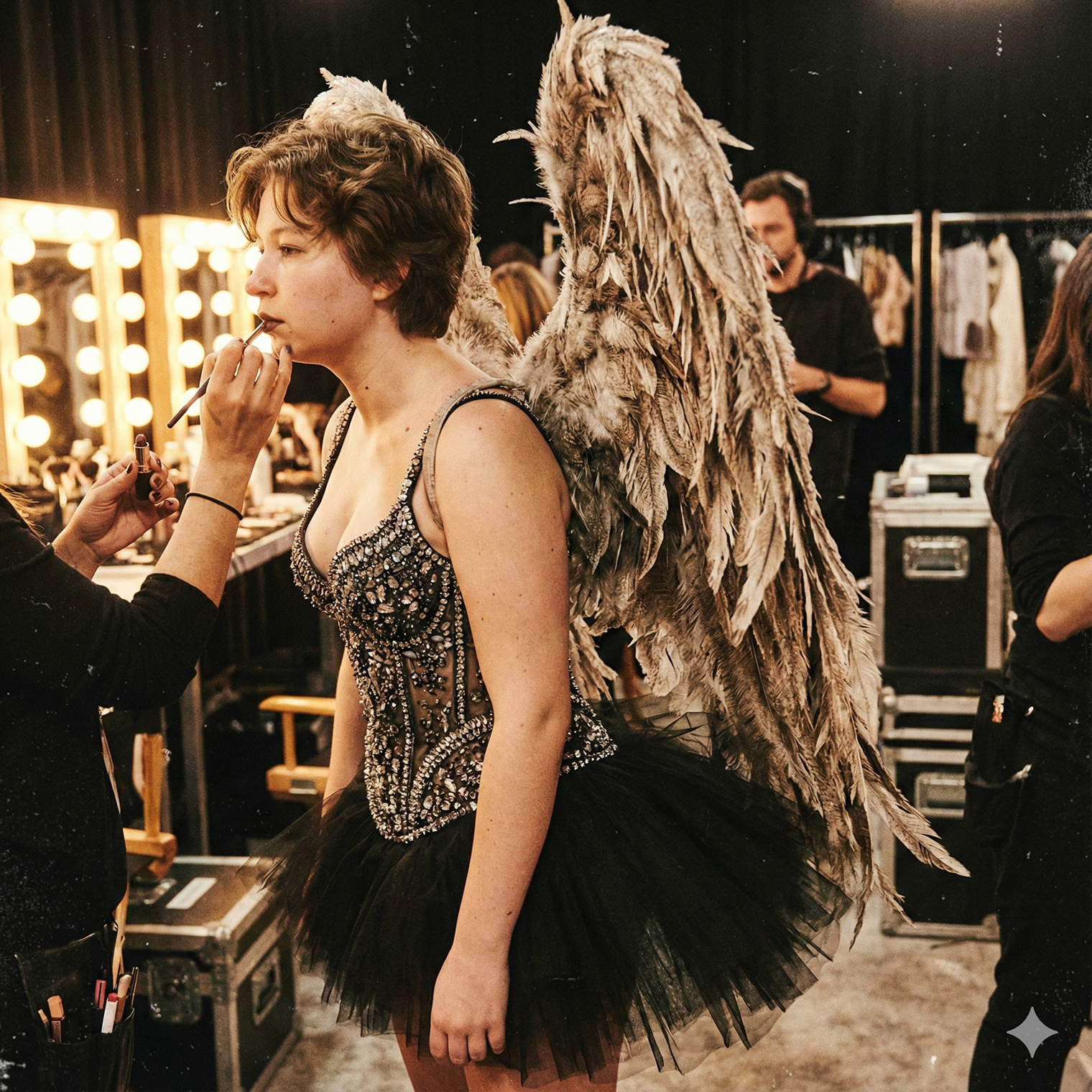 Я перед показом Victoria’s Secret