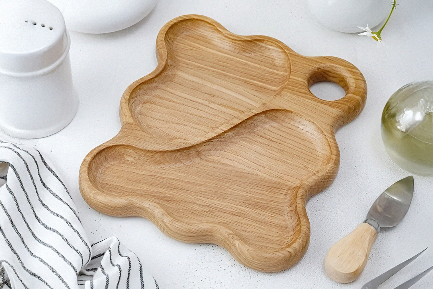 Если бы я использовала менажницу, для классической сервировки такую бы брать не стала