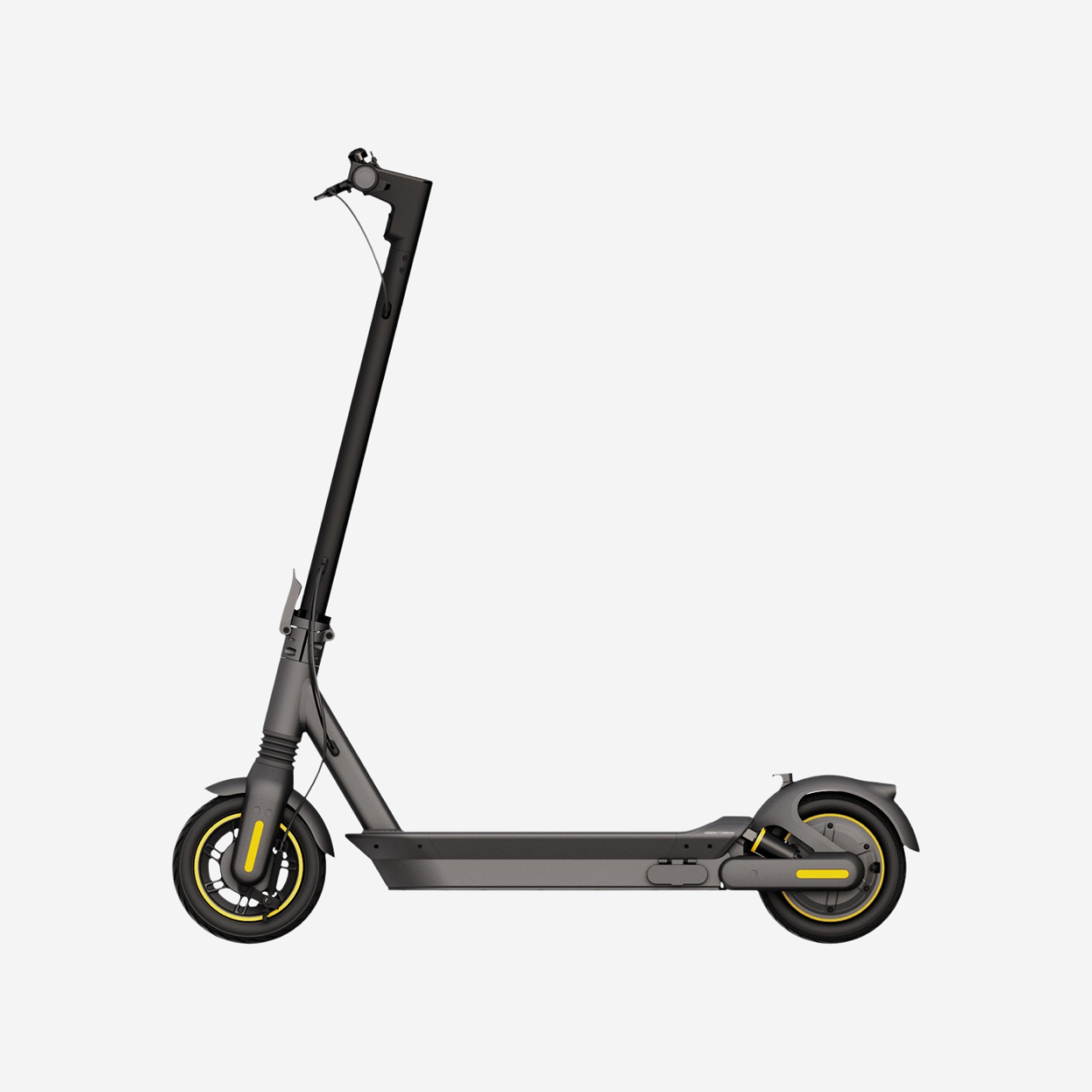 Ninebot KickScooter Max G2 — прогулочный самокат мощностью 450 Вт с батареей на 15 А·ч. На одном заряде производитель заявляет пробег 70 км, но владельцы говорят о 35—50 км. © ninebot-official.ru